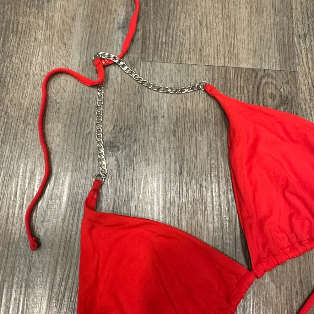 Beach Bunny Red Bikini with Heart Accents - Picture 4 of 10